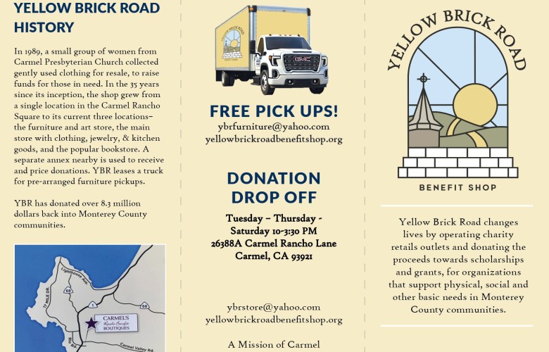 Yellow Brick Road TriFold Brochure